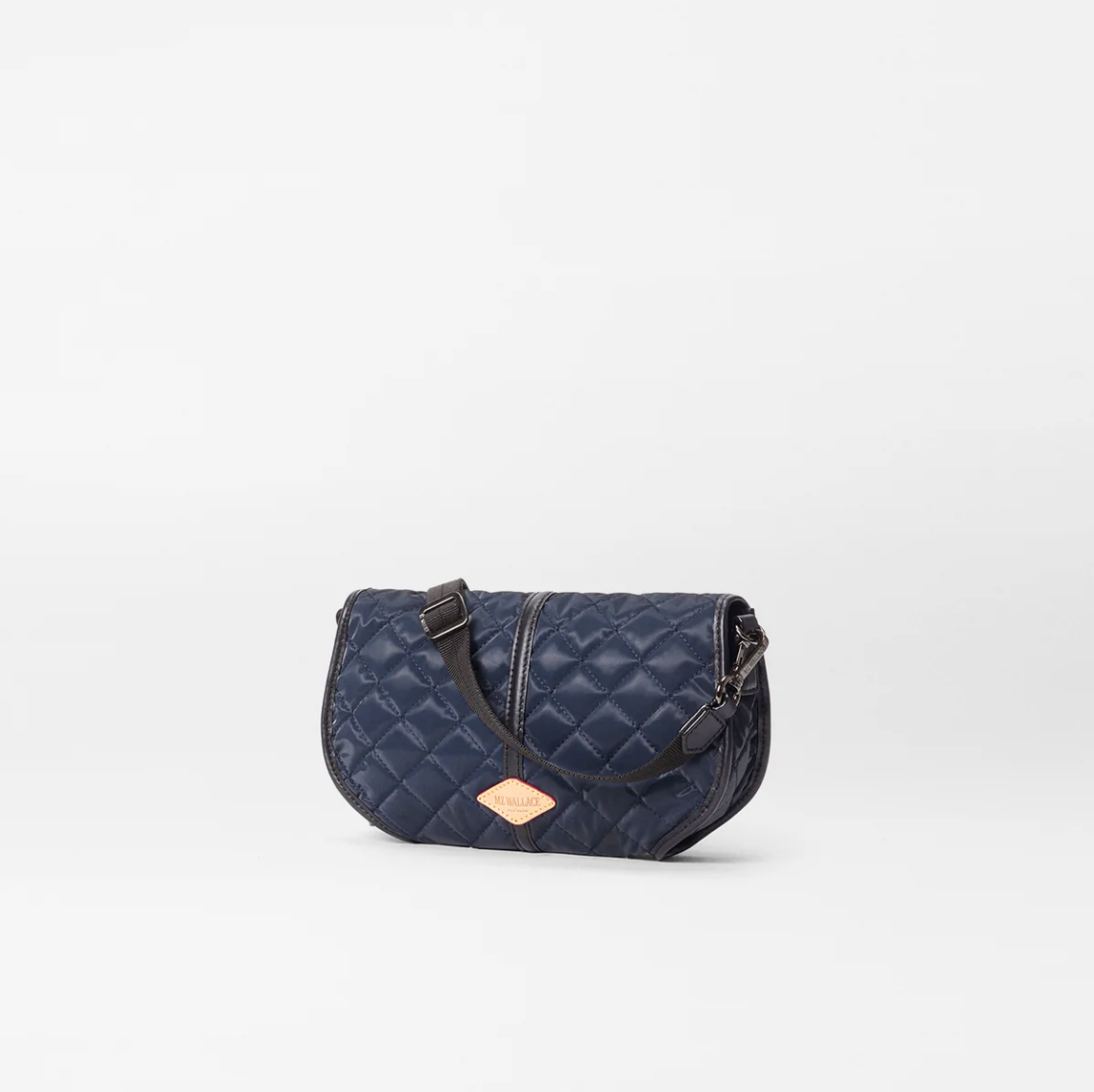 MZ WALLACE Astor Small Convertible Clutch Ink Liquid - Big Bag NY 