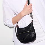 MZ WALLACE Mini Crosby Sienna Shoulder Bag - Big Bag NY