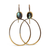 Rim Hoop Earrings