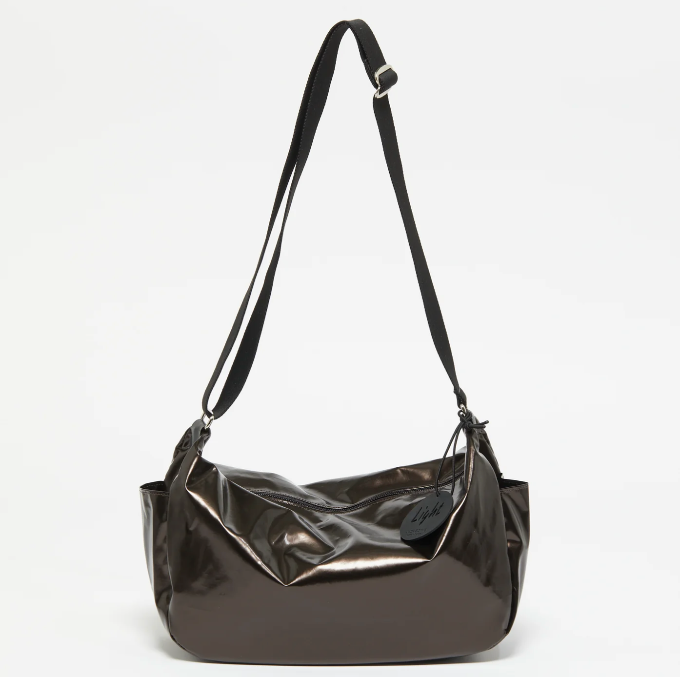 Jack Gomme Original Light Liris Crossbody Hobo Moka - Big Bag NY