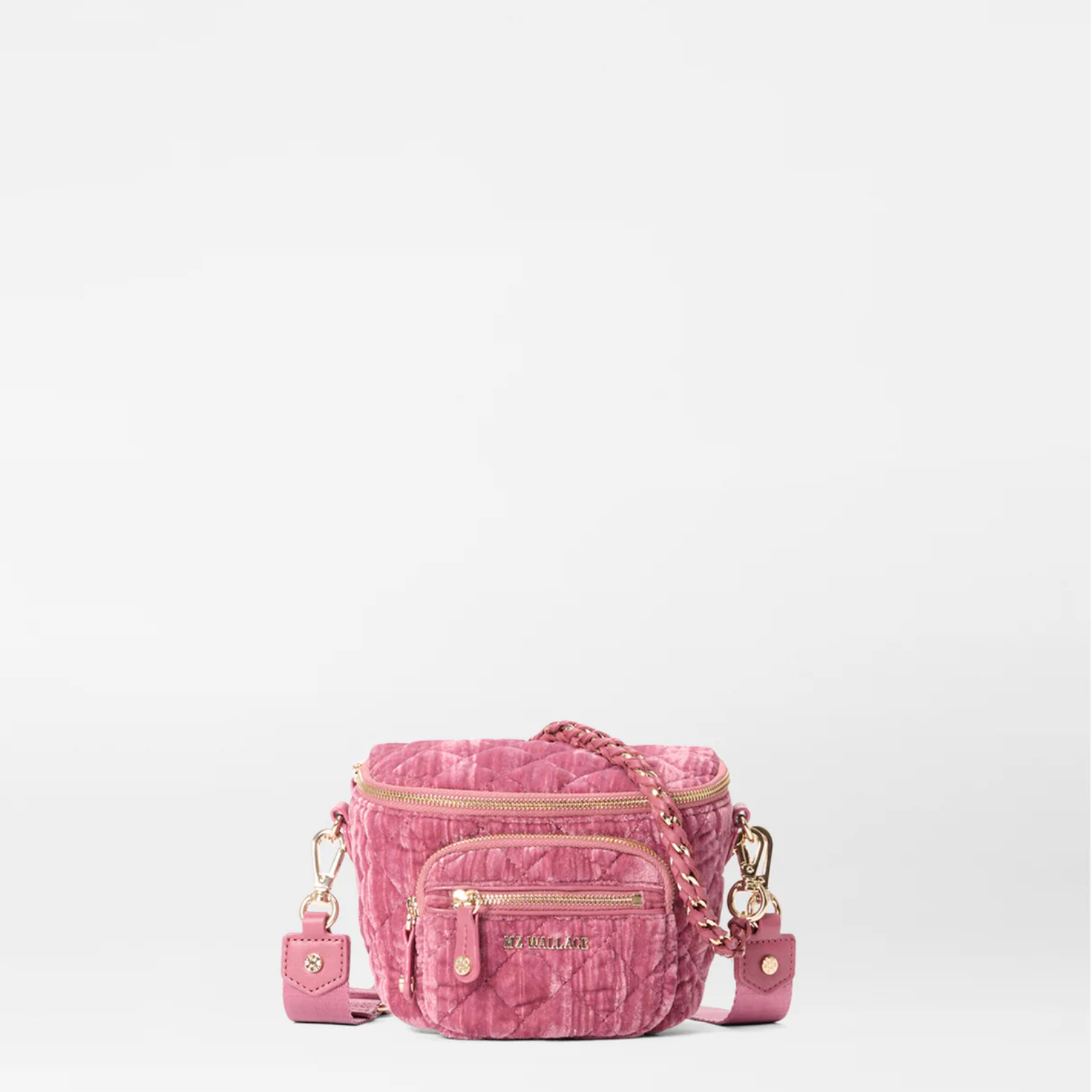 Micro Crosby Crossbody Sling Petal Velvet - Big Bag NY