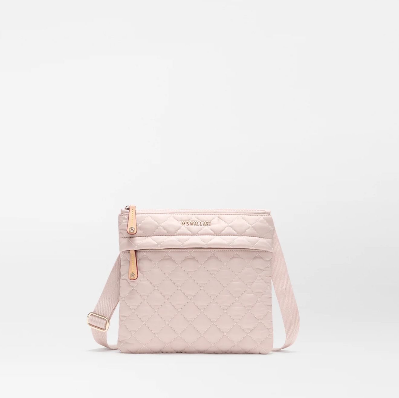 MZ Wallace Flat Crossbody City Pink - Big Bag NY