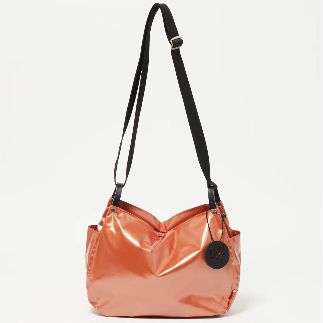 Jack Gomme Original Light MAEL Crossbody Hobo Bag in Rust - Big Bag NY