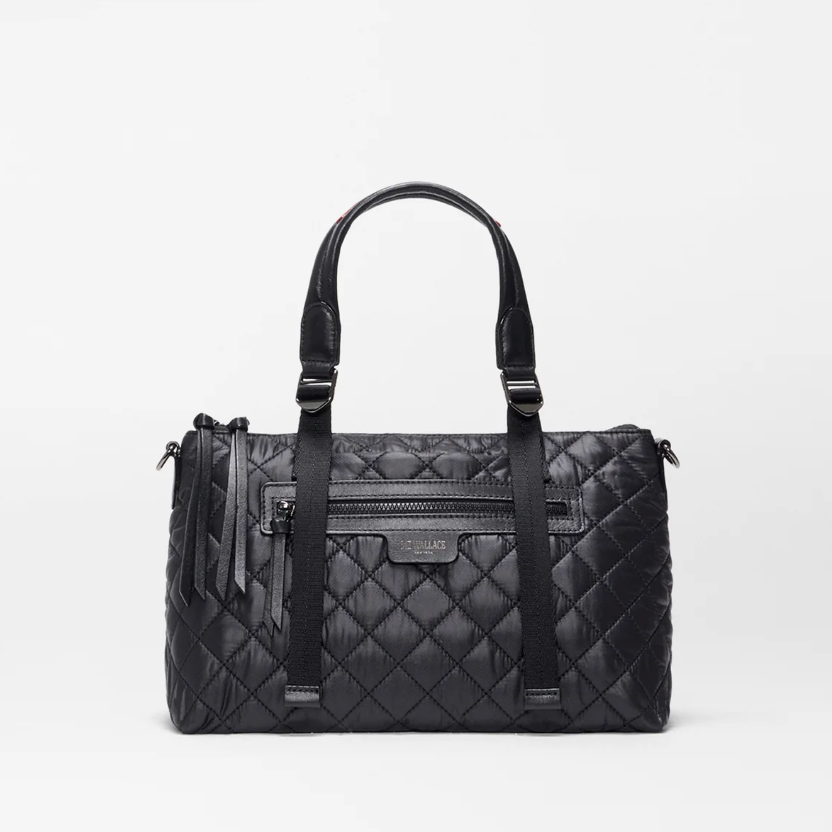 Small Park Satchel in Black - Big Bag NY 
