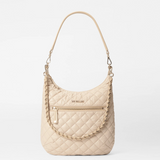 MZ WALLACE Crosby Sienna Shoulder Bag in Buff - Big Bag NY
