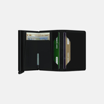 Secrid Slim Wallet in Matte Leather Black - Big Bag NY