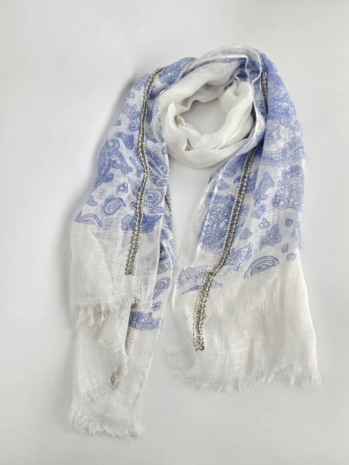 小物 star pattern long scarf star pattern long scarf