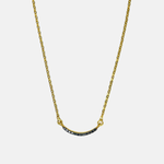 Shana Gulati Lola Pendant Necklace in Black - Big Bag NY