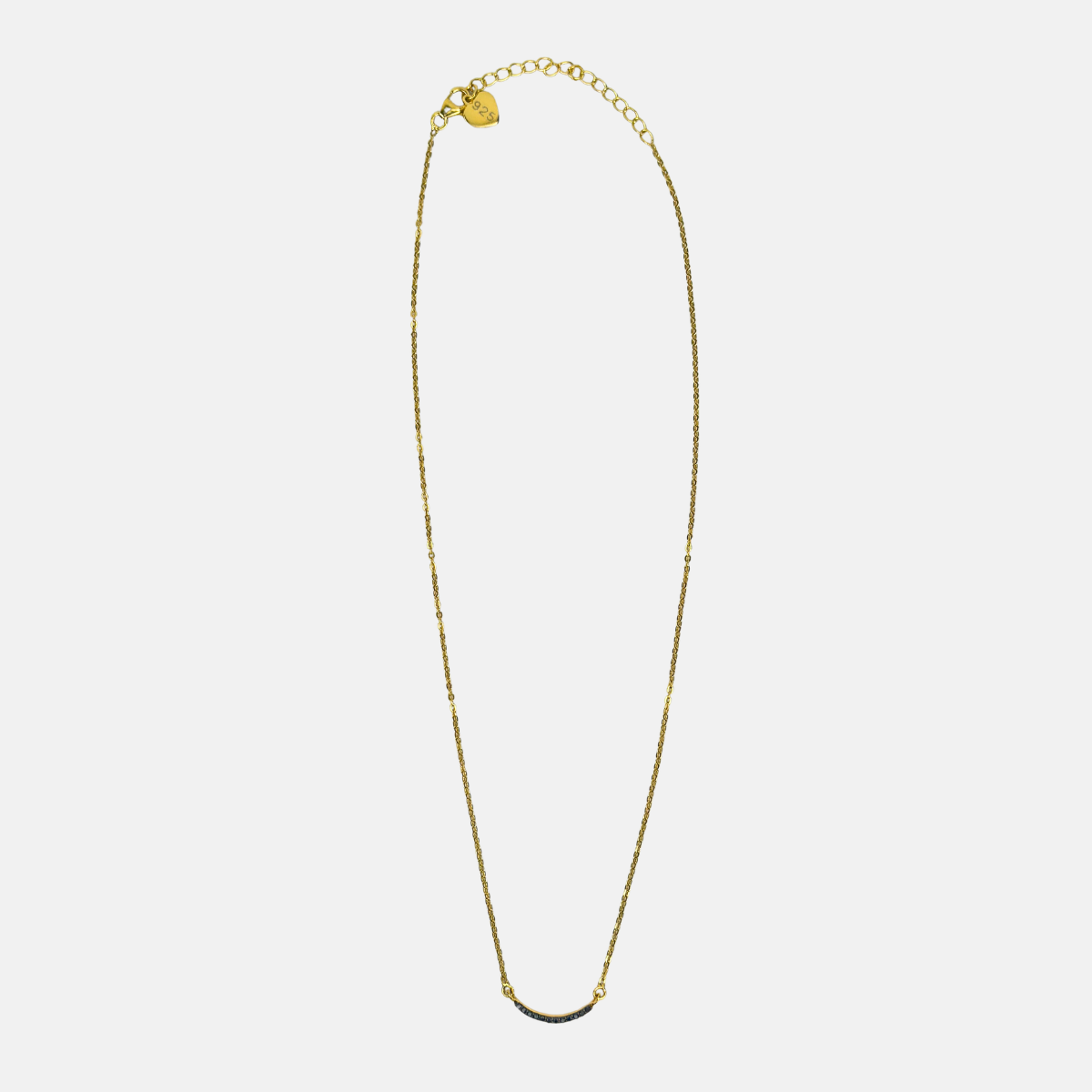 Shana Gulati Lola Pendant Necklace in Black - Big Bag NY