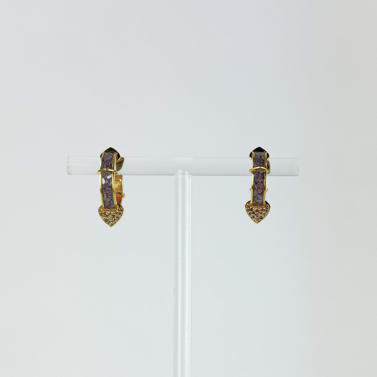 Shana Gulati Remy Curve Hoop Earrings  - Big Bag NY