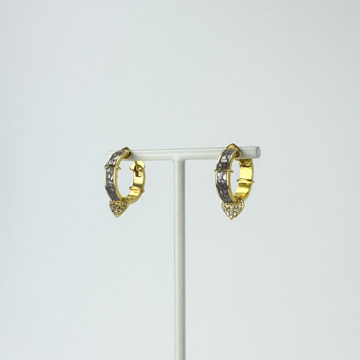 Shana Gulati Remy Curve Hoop Earrings  - Big Bag NY