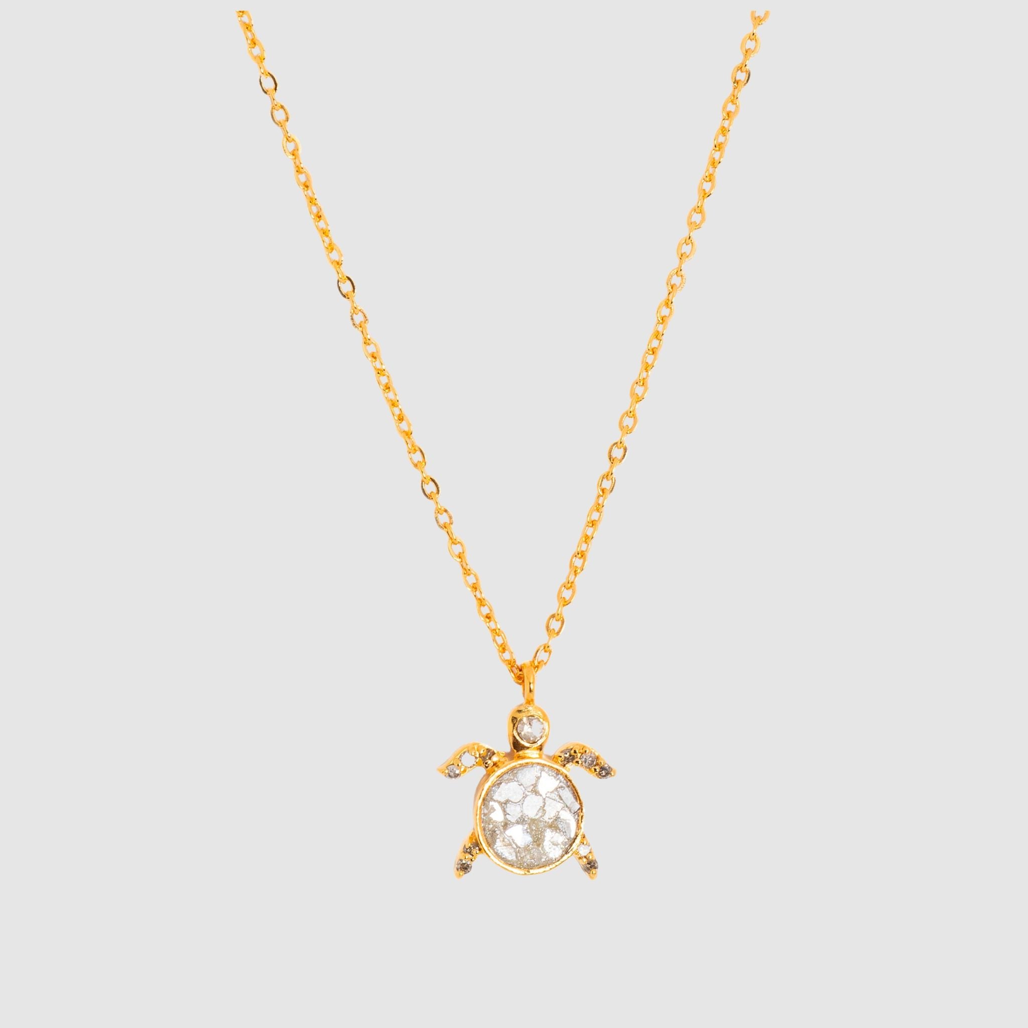 Shana Gulati Turtle Pendant Necklace - Big Bag NY