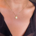 Shana Gulati Turtle Pendant Necklace - Big Bag NY