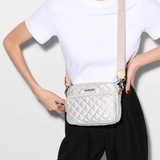 Small Metro Camera Bag Oyster Metallic - Big Bag NY