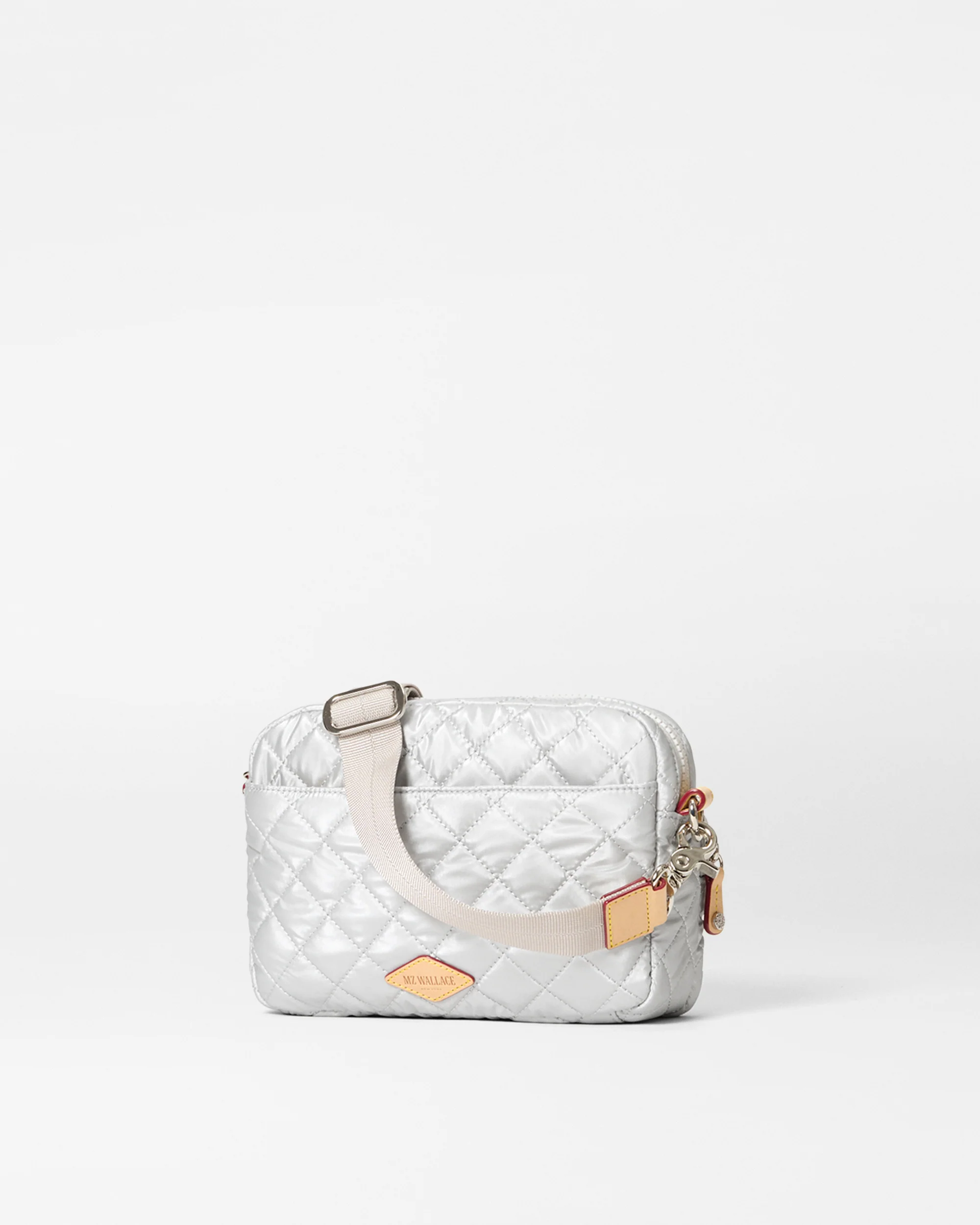 Small Metro Camera Bag Oyster Metallic - Big Bag NY