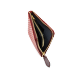 Small Wallet and Zip Card Case Seven Treasures Red - Big Bag NY