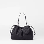 Small Waverly Shoulder in Black - Big Bag NY