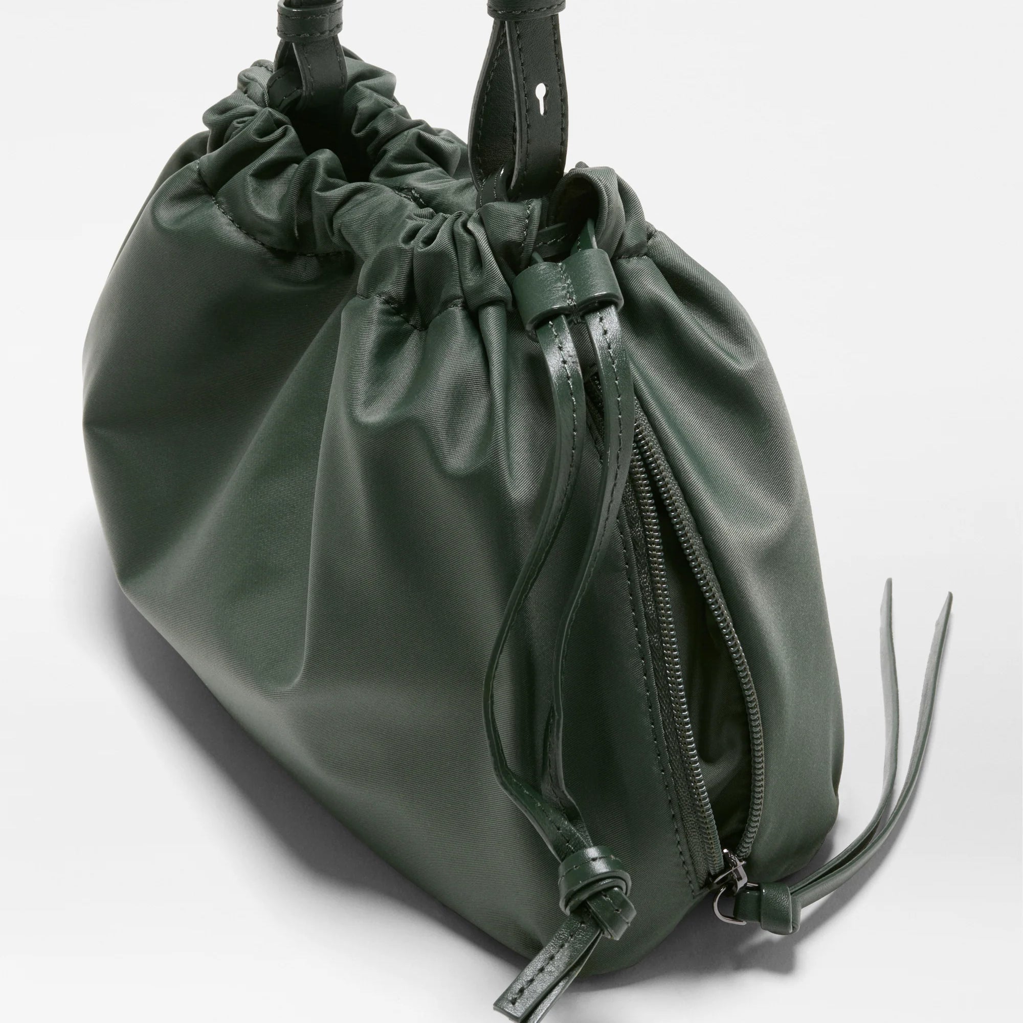 Small Waverly Shoulder in Juniper - Big Bag NY