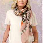 Storiatipic Bella Linen Scarf Beige - Big Bag NY