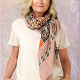 Storiatipic Bella Linen Scarf Beige - Big Bag NY