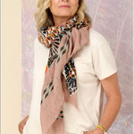 Storiatipic Bella Linen Scarf Beige - Big Bag NY