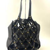 Studded Crossbody Shoulder Bag Black - Big Bag NY