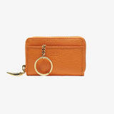 Tusk Madison Coin and Card Case Orange - Big Bag NY