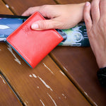 Tusk Siam Snap Evening wallet Orange Sky - Big Bag NY