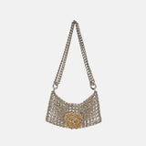 Silvia Gnecchi Camelia Bag in Silver - Big Bag NY