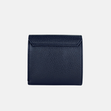 Visona Small Trifold Wallet with Moon Flap