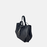 Double Handle Medium Tote with Flap Lock