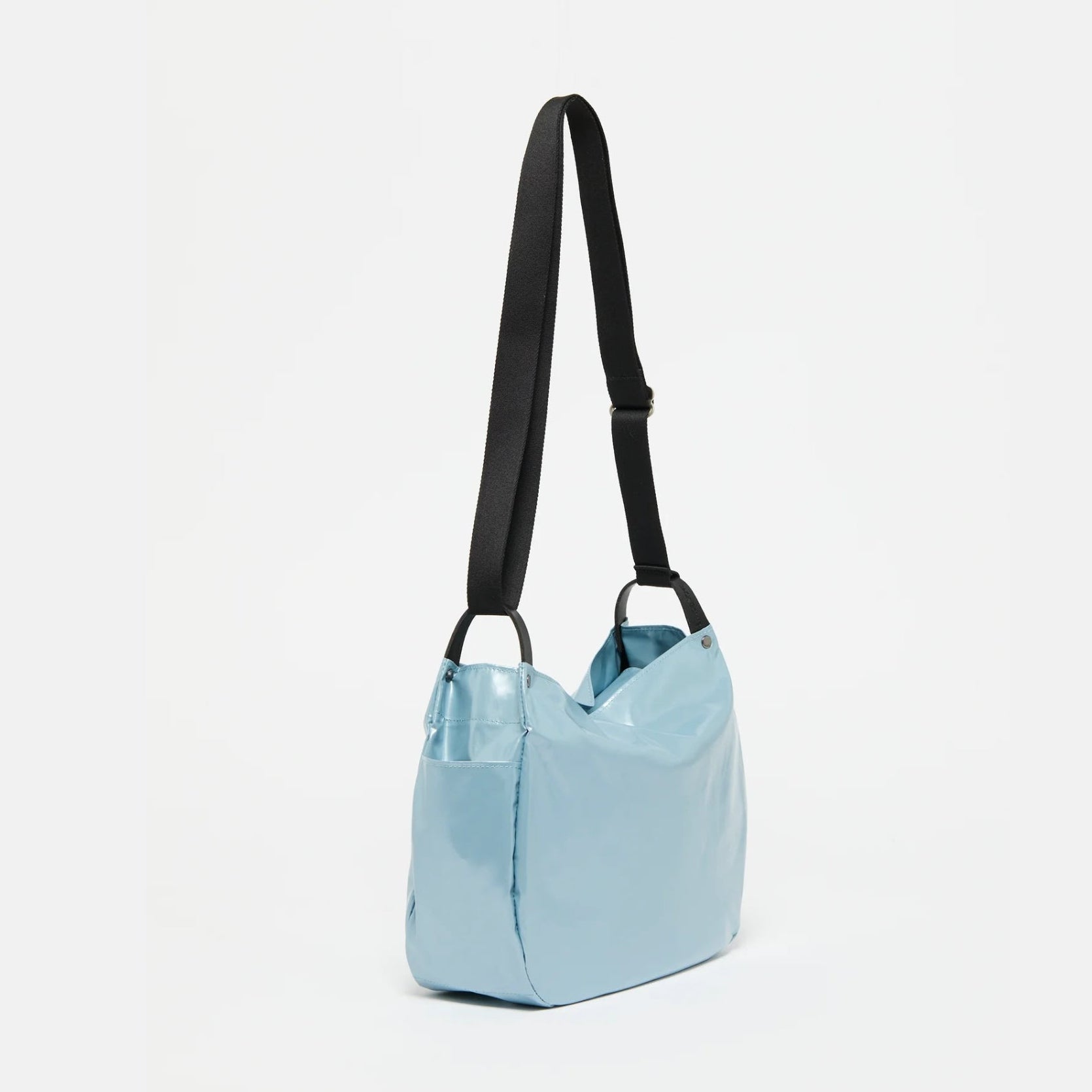 Jack Gomme Original Light MAEL Crossbody Hobo Bag in Ciel - Big Bag NY