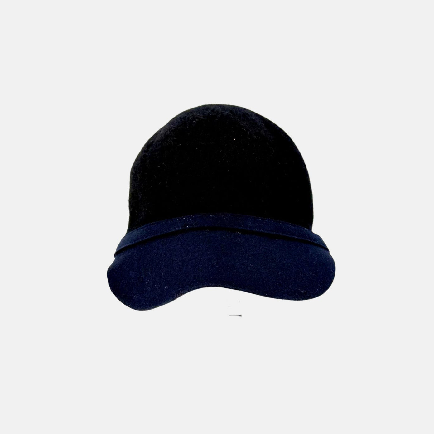 Julie Dubois BASEBALL Wool Cap Style Hat in Black - Big Bag NY