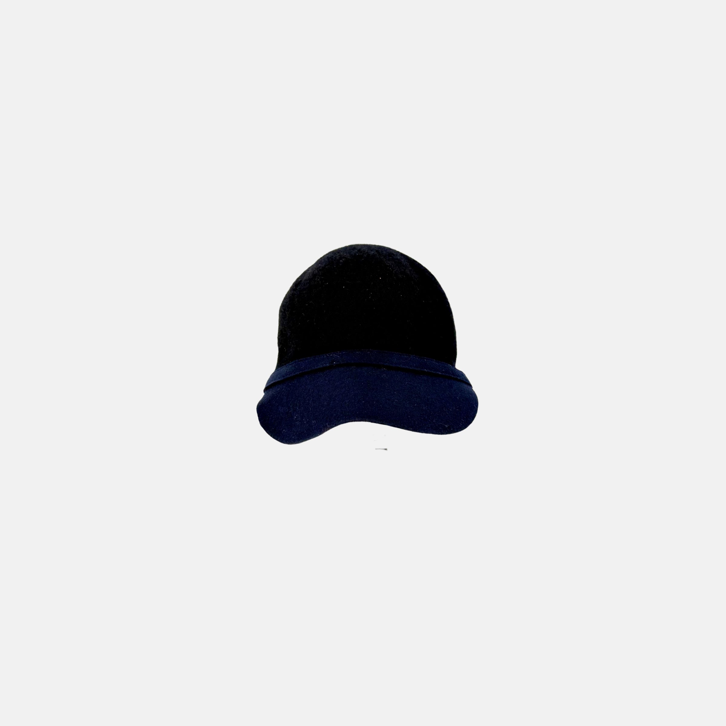 Julie Dubois BASEBALL Wool Cap Style Hat in Black - Big Bag NY