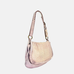 Reptile's House Pink Snakeskin Shoulder Bag - Big Bag NY