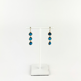Triple Teardrop Earring Apatite