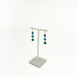 Triple Teardrop Earring Apatite