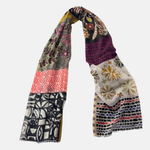 Barbieri Mixed Florals Wool Scarf - Big Bag NY