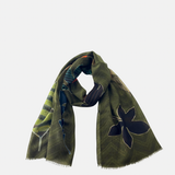 Barbieri Fall Leaves Wool Scarf - Big Bag NY