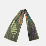 Barbieri Fall Leaves Wool Scarf - Big Bag NY