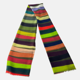 Barbieri Striped Wool Scarf - Big Bag NY