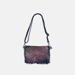 Trixie Woven Leather Crossbody - Big Bag NY