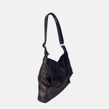 Reptile's House Toledo Lambskin and Leather Messenger Bag - Big Bag NY