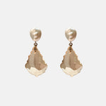 Chan Luu Freshwater Pearl and Chandelier Crystal Drop Earrings - Big Bag NY