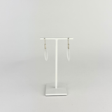 Heather Guidero Short Bridle Drop Earrings in Clear Quartz - Big Bag NY