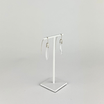 Heather Guidero Short Bridle Drop Earrings in Clear Quartz - Big Bag NY