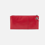 Hobo Vida Wristlet in Polished Leather Hibiscus - Big Bag NY