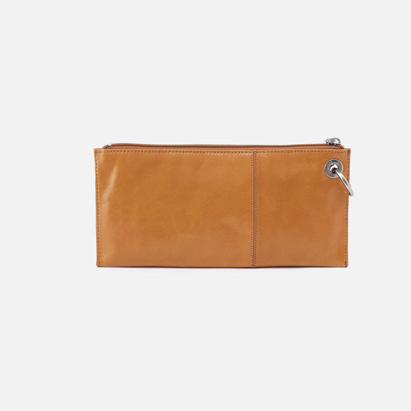 Hobo Vida Wristlet in Polished Leather Natural - Big Bag NY