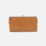 Hobo Lauren Clutch-Wallet in Polished Leather Tan - Big Bag NY