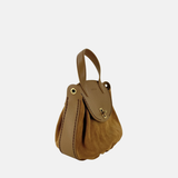 VISONA Small City Handbag in Caramel - Big Bag NY